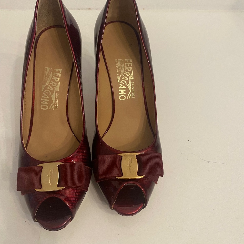 A Beautiful  Heel by Ferragamo